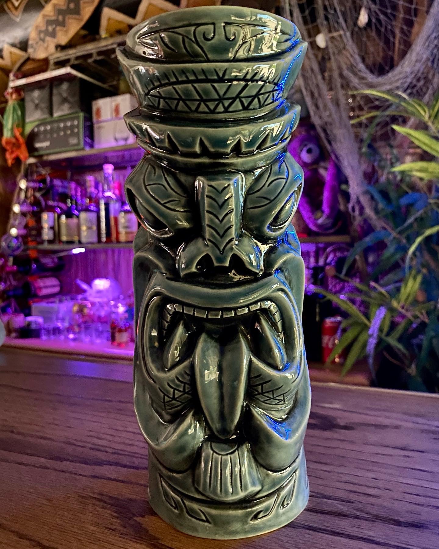 MEAN MUGGIN' CUSTOM MAORI TIKI MUG